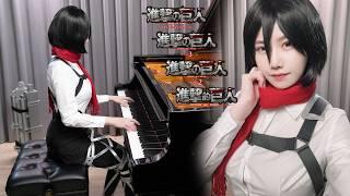 ATTACK ON TITAN THE BEST SONGS PIANO MEDLEY (2013 - 2023) 2,500,000 Subscribers Special Ru's Piano