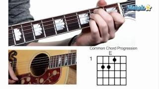 How to Play Common Chord Progression 1-4-5 on Guitar