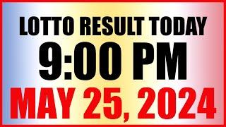 Lotto Result Today 9pm Draw May 25, 2024 Swertres Ez2 Pcso