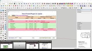 SketchUp: How To Update our Plugins & Extensions? (LibFredo)