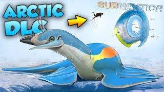 Subnautica Arctic DLC - NEW CREATURES (TITAN HOLEFISH?!) + PS4 ANNOUNCED! | Subnautica News