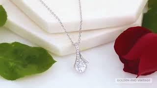 Alluring Beauty Pendant Necklace! Customized Gifts from the United States, Best Mothers Gift Ideas!