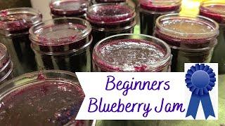 🫐 Homemade BLUEBERRY JAM | EASY Step by Step Recipe with PECTIN