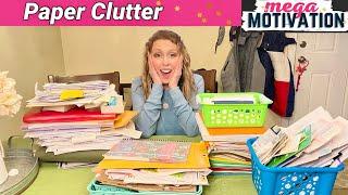 Hoarders ️ Minimalist Home | Paper Clutter & Organization | Mega Motivation Collab