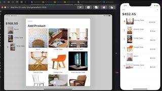 Using combine and stacks on SwiftUI - Furniture Shop App Part 2