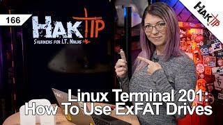 How To Use ExFAT In Linux: Linux Terminal 201 - HakTip 166