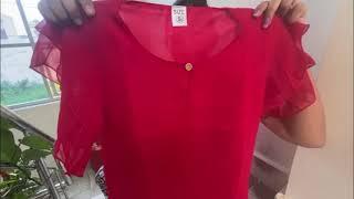 Korean red top under 300 #amazonsale #amazon