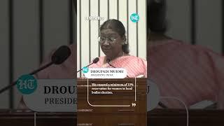 President Murmu Hails Women's Reservation Bill At Asia Pacific Forum