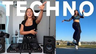 TECHNO SHUFFLE MIX | Dancing to my own DJ set (Fri Vibes Vol 2)