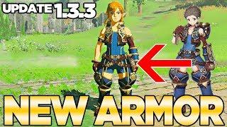 Update 1.3.3 Gets you a Xenoblade Chronicles 2 outfit in Breath of the Wild | Austin John Plays