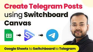 How to Send Images on Telegram using Switchboard Canvas - Google Sheets, Switchboard & Telegram