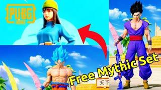 How To Unlock Free Dragon Ball Z Mythic Set - PUBG Mobile