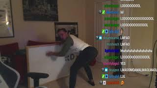 Hyphonix mocking the FEMALE twitch streamers | Flaunts bum.