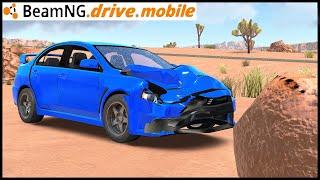 БИМКА ВЫШЛА На ТЕЛЕФОН! BeamNg Mobile! - DriveX