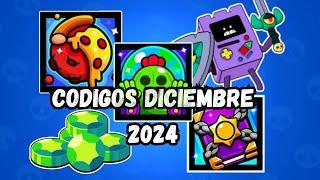 NUEVOS CODIGOS DE BRAWL STARS(DICIEMBRE 2024) !ESTÁN INCREIBLES!