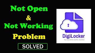 How to Fix DigiLocker App Not Working / Not Opening / Loading Problem in Android & Ios