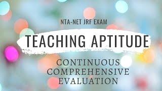 Continuous Comprehensive Evaluation- Introduction.