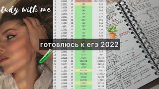 study with me|готовлюсь к егэ 2022|химия |биология 🪴