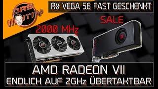 AMD Radeon 7 auf 2000MHz übertaktbar - RX Vega 56 zum Schnäppchenpreis | DasMonty