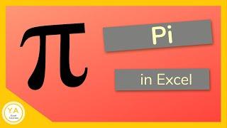 How to Use Pi in Excel - Tutorial