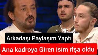 Arkadaşı Sosyal medyadan Paylaşım Yapti Ana kadroya dahil İsim İfşa oldu