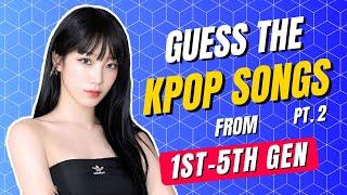 KPOP GAME | GUESS THE KPOP SONGS FROM 1ST TO 5TH GEN #2