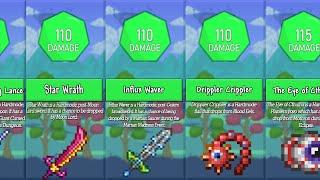 Terraria | Highest Damage Melee Weapons | Hardmode