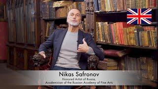 Nikas Safronov's commencement speech to the participant of the "Seasons” competitions