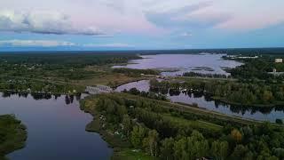 Riga, lakes Jugla and Ķīšezers, 4K