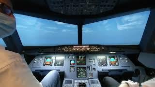 Airbus A320 Simulator der Firma JetSim in Berlin - VR180 3D (5,7K Video)