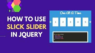 Slick Slider Plugin in jQuery | Slick Slider Tutorial