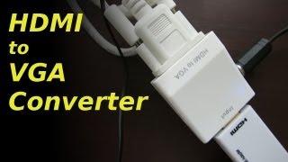 HDMI to VGA Converter