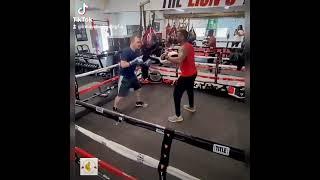 personal training with a Professional Boxer