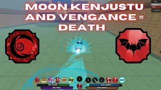 Vengeance and Moon Kenjutsu are Unbeatable | Shindo Life PVP #10