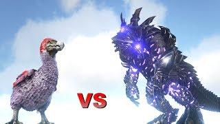 OP Dodo Level 1,000,000 vs Alpha King Titan || ARK: Survival Evolved || Cantex