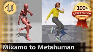 Retarget Mixamo Animations to MetaHuman | Unreal Engine 5 Tutorial