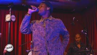 Leon Bridges performing "Bad Bad News" Live at KCRW's Apogee Sessions