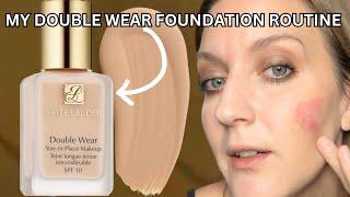 FLAWLESS FOUNDATION ROUTINE FOR WORK | Estee Lauder Double Wear