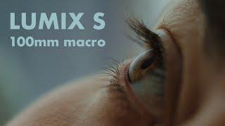 Worlds smallest macro lens? | LUMIX S 100mm macro