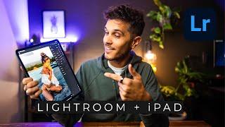 How To Edit Photos on your iPad - Lightroom Tutorial 2023
