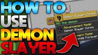 How To Use Demon Slayer Mod Minecraft 1.16.5 (2021)