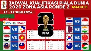 Jadwal Kualifikasi Piala Dunia 2026 - Indonesia vs Filipina | Klasemen Kualifikasi Piala Dunia 2026