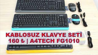 KABLOSUZ KLAVYE SETİ | 160 ₺ | A4TECH FG1010