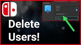 How To Delete User From Nintendo Switch