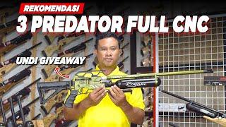 UNDI GIVEAWAY SENAPAN ANGIN !! DAFTAR HARGA PCP PREDATOR FULL CNC LARAS POLYMAX TERBAIK 2024