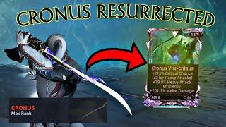 THE RESURRECTED CRONUS | Riven Build | Steel Path