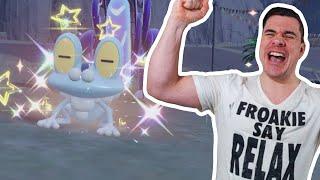 6 IV Shiny FROAKIE Reaction! | Pokemon Scarlet and Violet