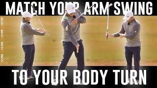 Match Your Arm Swing To Your Body Turn️‍️ ⤴️