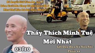 Thầy Thích Minh Tuệ Mới Nhất Full | Cùng Những Lời Dạy Hay Và Sâu Sắc Nhất Phần 44