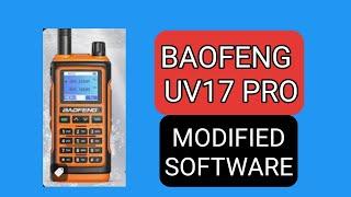 Baofeng  UV-17 PRO GPS-MODIFIED SOFTWARE -CPS , adds Airband & More